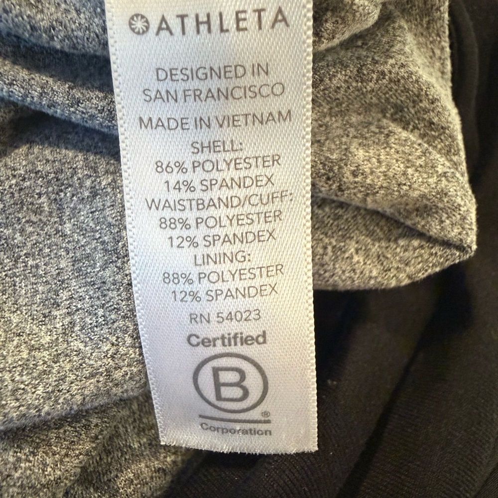 Athleta Lined Soho Jogger size 4P - Picture 7 of 9